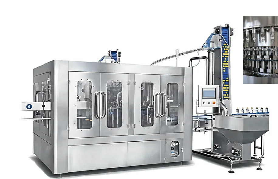 Rinse-fill-cap equipment from the Allot Tech catalog