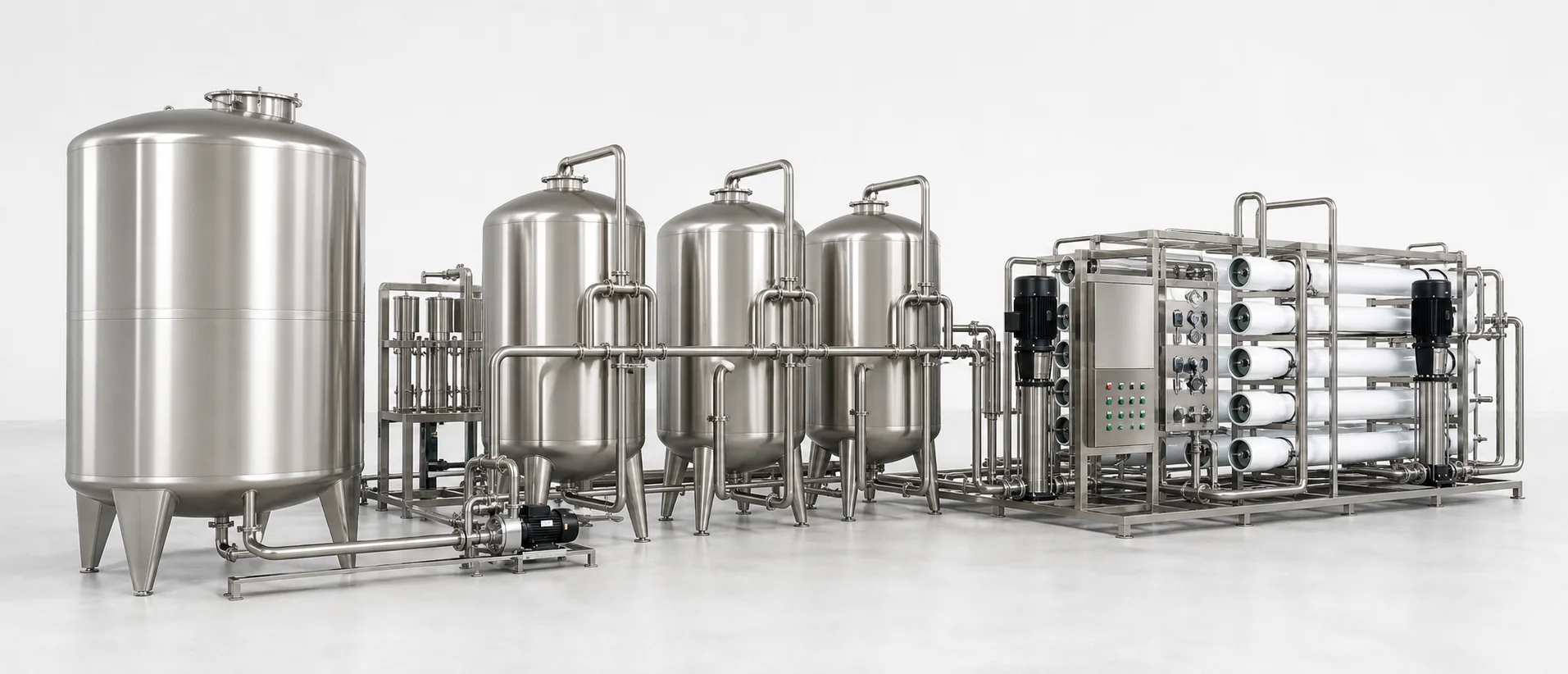 Water treatment equipment from the Allot Tech catalog